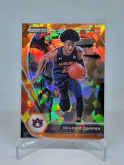 2021 Panini Prizm Draft Picks Sharife Cooper #26 RC Orange Cracked Ice Prizm
